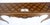 Brown Parquetry Inlay Top Cabriole Leg Scallop Ornament Chestnut Console Sofa Table For Sale - Image 8 of 13