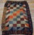 American Hooked rug, Size: 2'10" x 3'8". American Hooked Multicolor Antique 1890s Wool Small Scatter Size Rug, Circa Date:...