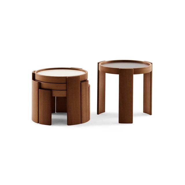 Gianfranco frattini 780/783 low tables for cassina the series of round low tables designed by gianfranco frattini is...