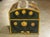 19th Century Hand Painted Polychrome Trunk With Floral Decor, Normandy France For Sale - Image 11 of 18