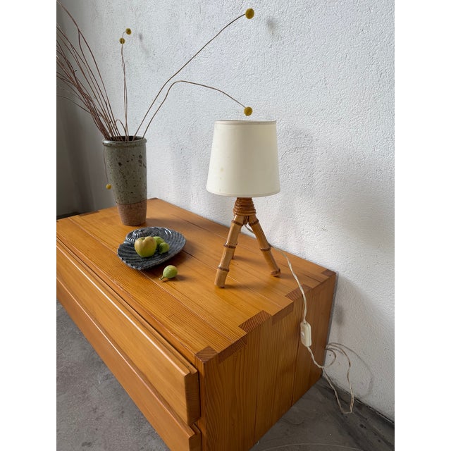 Vintage Rattan Table Lamp, 1960s For Sale - Image 18 of 18