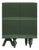 1M + 1M Multileg Cabinet in Green by Jaime Hayon for BD Barcelona For Sale