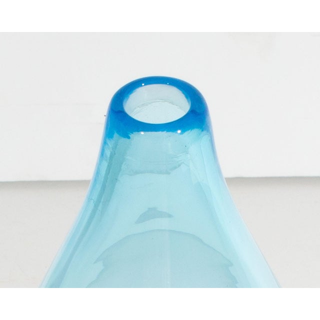 Peter Pelzel 2003 “Motivio X” Murano Art Glass Vase For Sale - Image 4 of 7