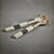 Beautifully crafted horn salad servers, each utensil features a simple shape with a finish that accentuates the horn's...