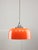 Guzzini Space Age Orange Pendant Lamp from Guzzini, 1960s For Sale - Image 4 of 15