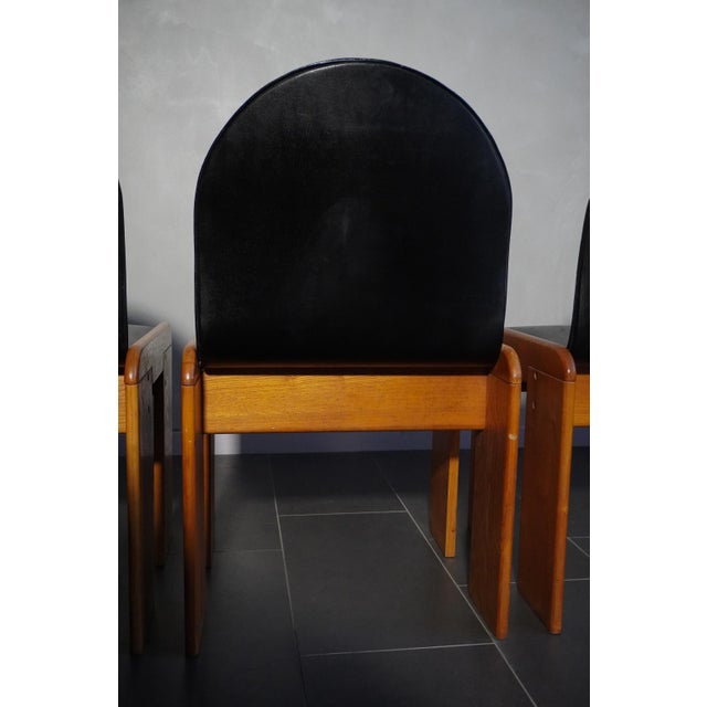 Chairs attributed to Afra and Tobia Scarpa, 1960s, Set of 4 For Sale - Image 15 of 18