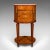 Victorian 1870's Antique Oval Bedside Cabinet For Sale - Image 3 of 12
