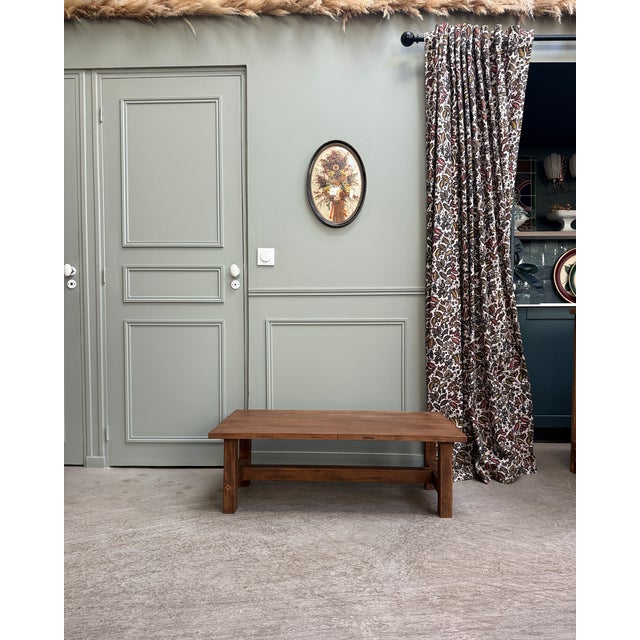 1970s Small Farmhouse Coffee Table, 1970s For Sale - Image 5 of 8
