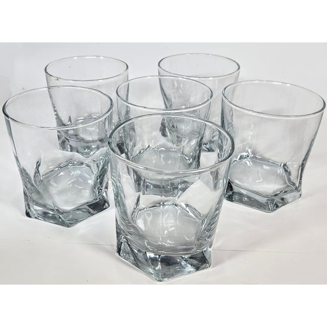 Twisted Rocks Lowballs- Set of Six For Sale - Image 11 of 11