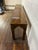 Tortoise Burled Laminate Parsons Console Table For Sale - Image 9 of 9