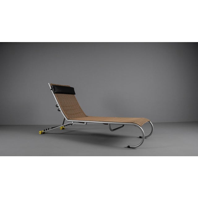 Set of Pt Skate Serie Chaise Lounge and Table by Paul Tuttle for Strässle Collection, 1990s For Sale - Image 6 of 18