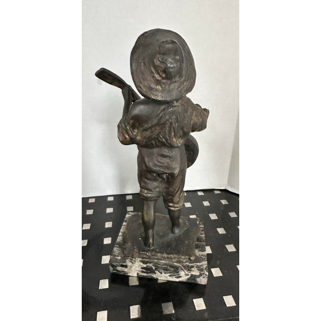 19th Century Gabrielle Parente Bronze Italy For Sale - Image 9 of 12