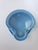Alfredo Barbini Murano Glass Bowl Ashtray Blue Gold For Sale - Image 11 of 13