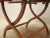 Vintage Danish Round Mahogany Coffee Table, 1970s For Sale - Image 10 of 11