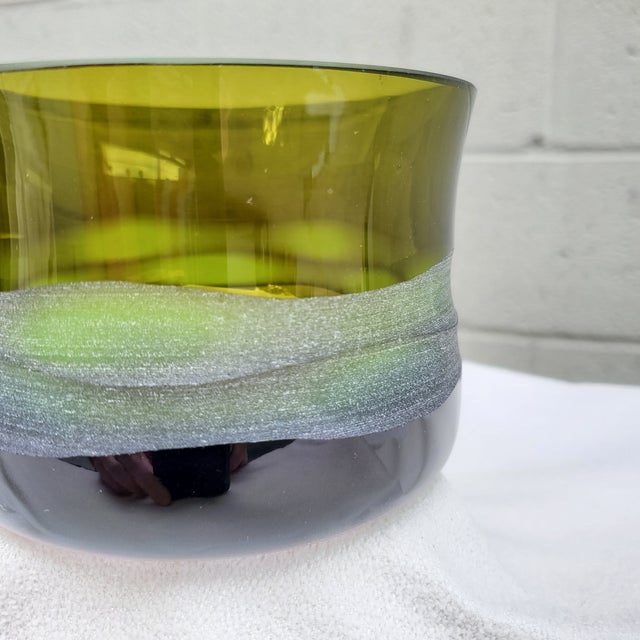 Late 20th Century Villeroy & Boch Jewels Series Glass Bowl For Sale - Image 9 of 12