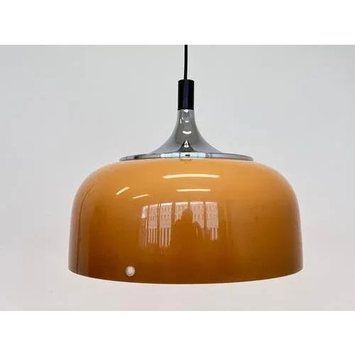 1970s Mid-Century Plastic Pendant by Guzzini for Meblo, Italy, 1970s For Sale - Image 5 of 8