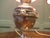 Vintage Gothic Style Silver Plated Table Lamps, 1930, Set of 2 For Sale - Image 3 of 8