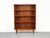 Teak bookcase designed by B. Mogensen for Søborg Møbelfabrik. Inside, there are three adjustable shelves with beveled...