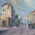 Ramon Trulls Pons, Impressionist Caserras Village Street Scene, Oil Painting For Sale - Image 4 of 9