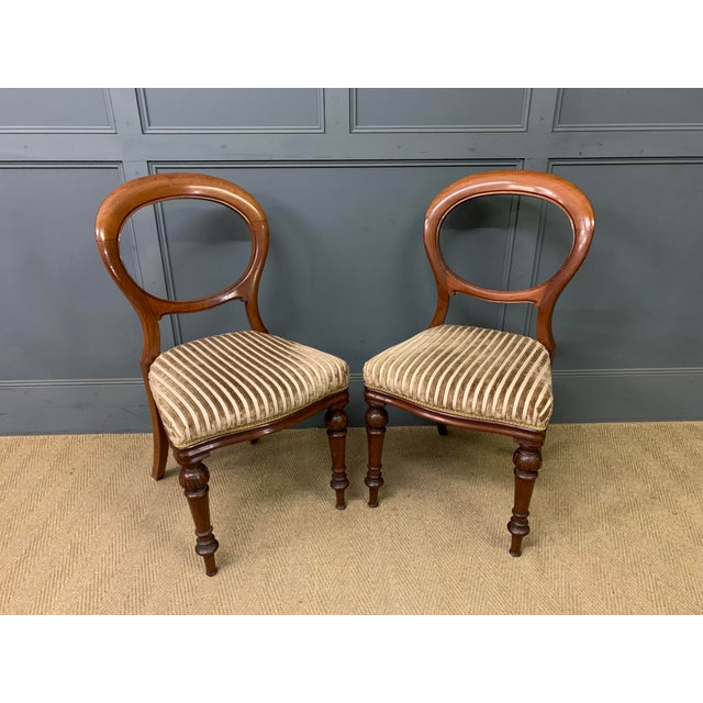 Victorian Mahogany Chairs from Wylie & Lochhead, 1865, Set of 8 For Sale - Image 13 of 16