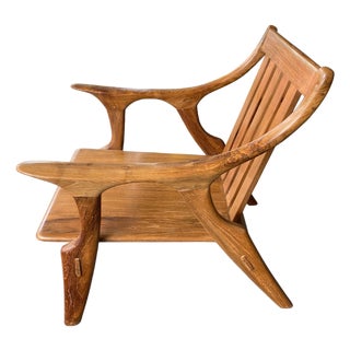 Andrianna Shamaris Mid-Century Couture Chair For Sale