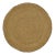 Pure Salt Cassis Natural Hand Woven Jute Round Rug, 6' X 6' For Sale
