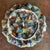 Vintage French Majolica Oyster Plate For Sale - Image 4 of 5