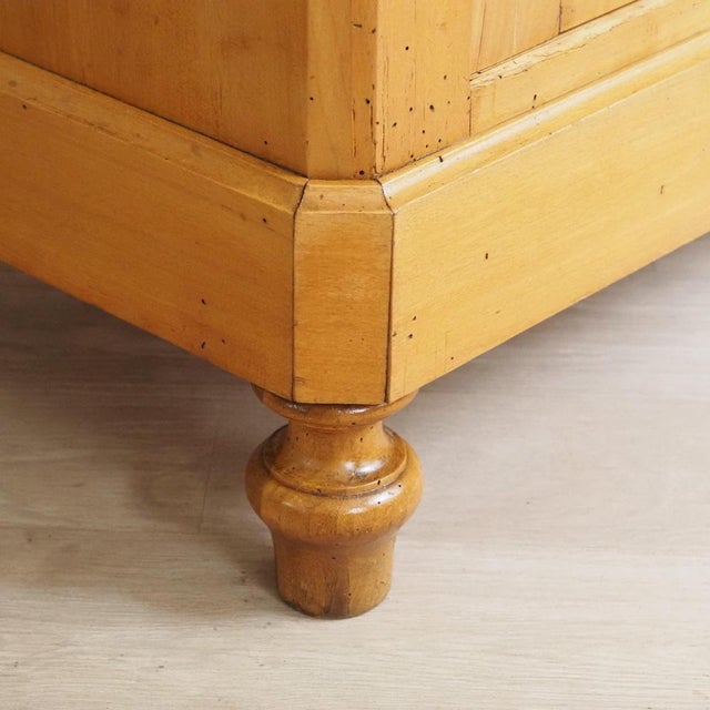 Antique Vertiko Cabinet in Poplar Wood, 1890 For Sale - Image 14 of 18