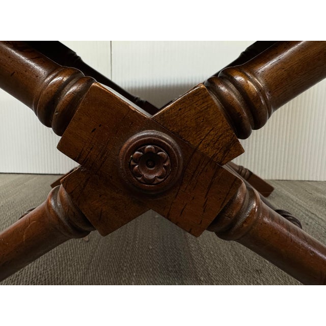 Campaign Style Schooner Engraved Table For Sale - Image 12 of 12