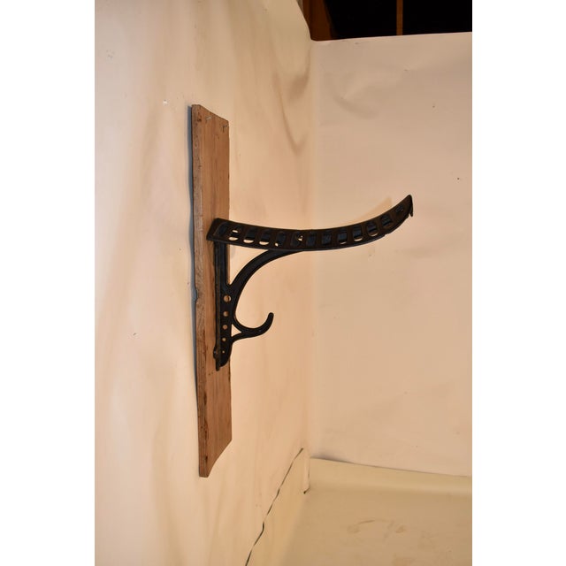 19th Century Iron Saddle Stand by J W Fiske Ny For Sale - Image 4 of 5