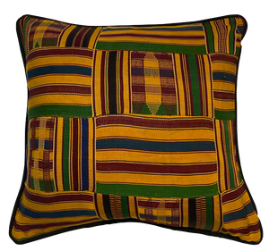 Vintage African Design Sherma Turkish Cotton Pillow