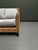 Baker Milling Road Woven Seagrass Sofa With Neutral Cushions For Sale - Image 10 of 12