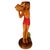 Original post-war ceramic Hawaiian native boy with fruit offering & flowers made from lightweight plaster and painted in...