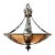 Contemporary Renaissance Inspired Iron & Mica "Avignon" Pendant by Fine Art Lamps For Sale
