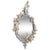Blue Ceremonial Mirror in Capodimonte Porcelain For Sale - Image 8 of 8