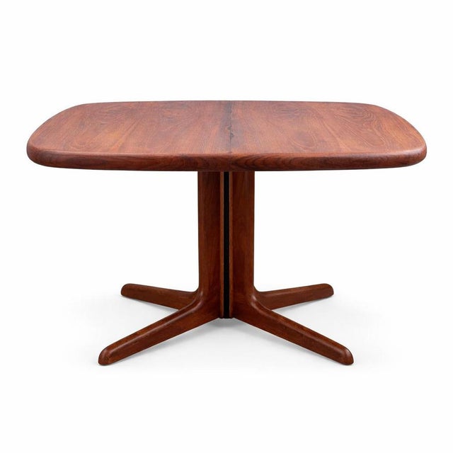 Mid-Century Danish Square Teak Dining Table from Skovby For Sale - Image 10 of 10