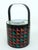 Georges Briard gives us a Memphis style vibe with this 1980's postmodern ice bucket in a geometric print. The shiny black...
