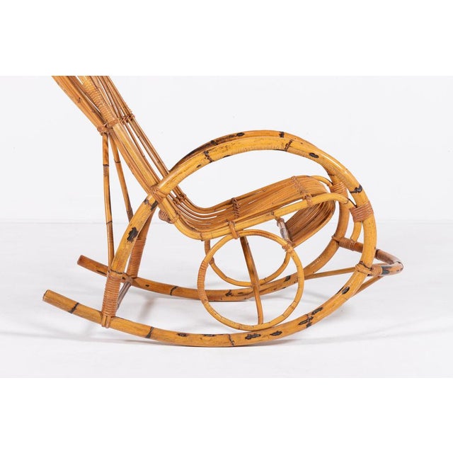 Italian Rocking Chair, 1960s For Sale - Image 8 of 11