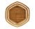Hexagonal Woven Basket, 15" For Sale - Image 4 of 4