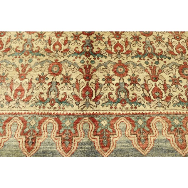Vintage Turkish Oushak Rug - 05'00 X 07'07 For Sale - Image 4 of 10