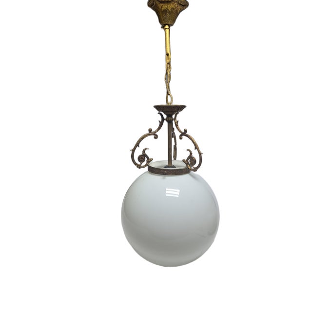 Vintage Pending Lamp, Poland, 1960s For Sale - Image 9 of 10