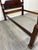 Late 20th Century Vintage Queen Size Carved Four Poster Rice Bed For Sale - Image 5 of 14
