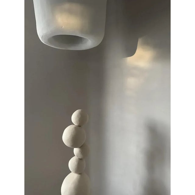 Ceramic Looking for Equilibrium Sculpture by MCB Ceramics For Sale - Image 7 of 9