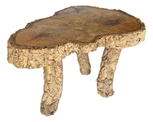 20th Century French Burr Wood Coffee Table