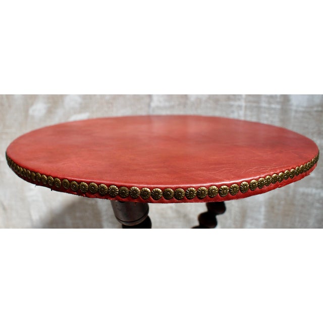 Victorian Bobbin Turned Beech Gypsy Table, 1880 For Sale - Image 4 of 9