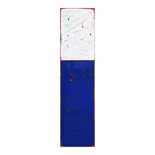 Sunspot 144 - Original Modern Abstract Acrylic and Resin Art on Wood Panel For Sale