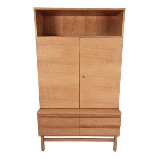 Vintage Cabinet in Ash, 1970s For Sale