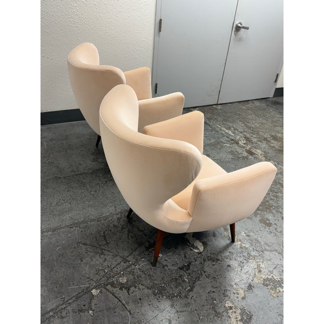 Coup Studio for Coup D’Etat Italian Club Chairs, Pair For Sale - Image 9 of 12
