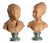 Terracotta Busts attributed to Jean Antoine Houdon, Set of 2 For Sale