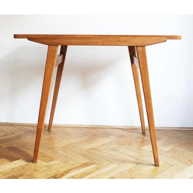 Mid-Century Modern Ash Coffee Table from Up Závody, 1950s For Sale - Image 3 of 12